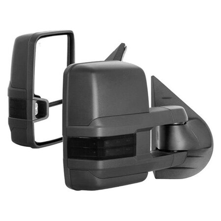 Fun and Games Driver & Passenger Side Heated Power Towing Mirrors for 2007-2013 Chevy Silverado